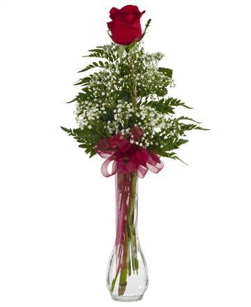 Floral Rose Bud Arrangement in Vase