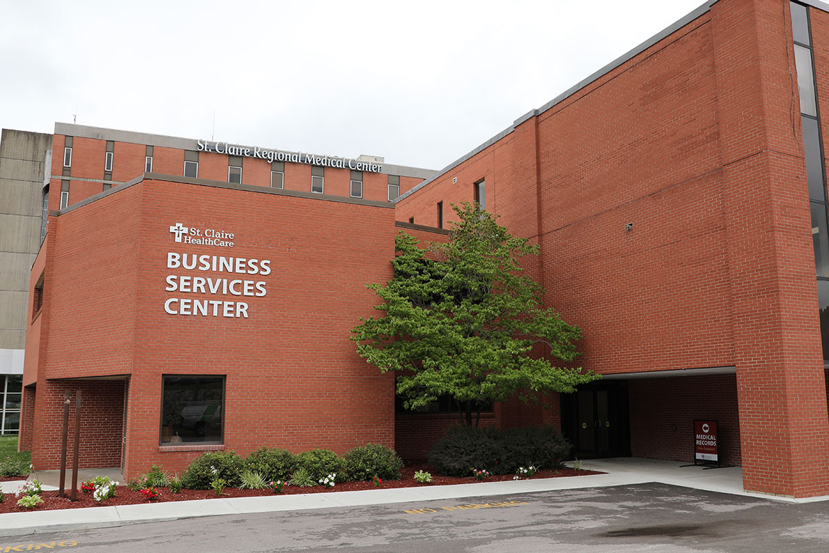 Exterior of UK St. Claire Business Services Center