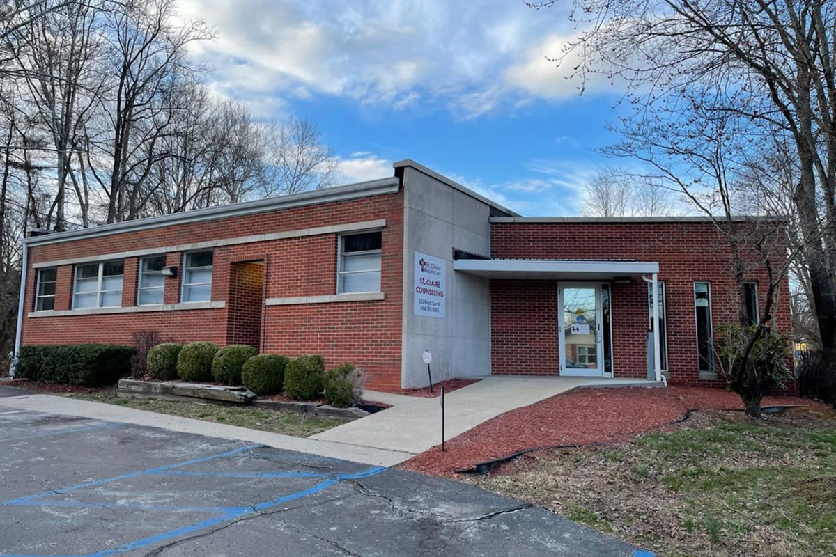 Exterior of UK St. Claire Counseling Center
