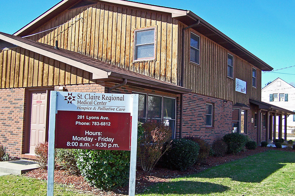 Exterior of UK St. Claire Hospice Services Building