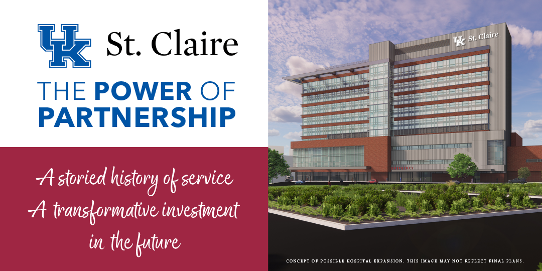 ST. CLAIRE HEALTHCARE, UK ANNOUNCE EXPANDED PARTNERSHIP