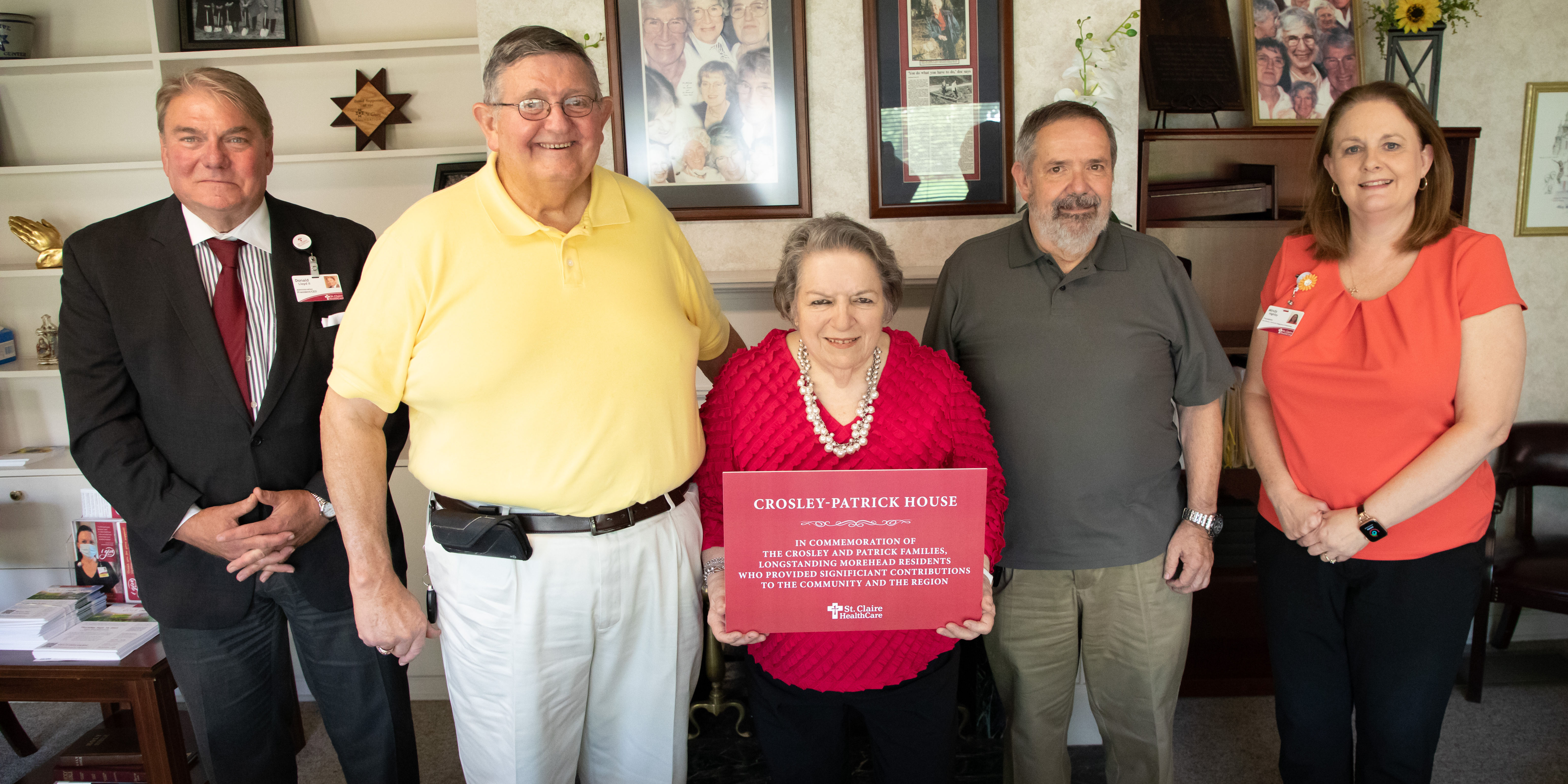 St. Claire HealthCare Names Crosley-Patrick House