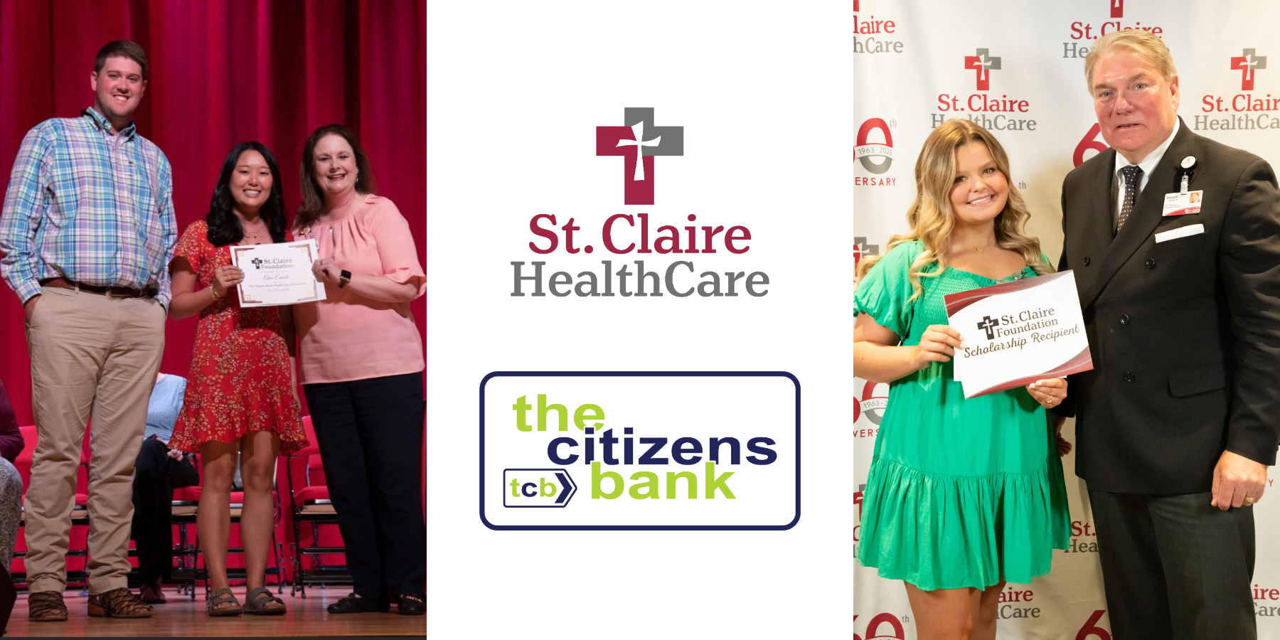 The Citizens Bank Helps Support HealthCare Professionals Through St. Claire HealthCare Foundation Scholarships