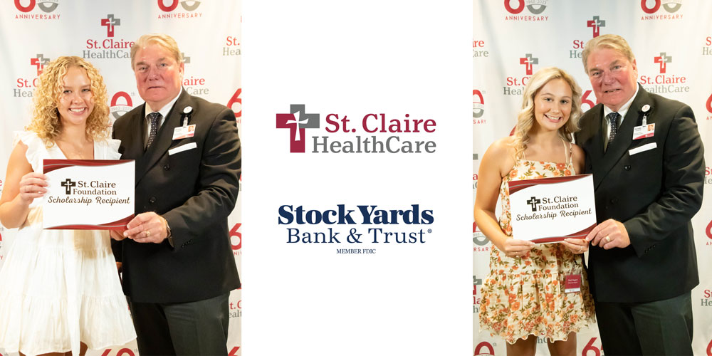Stock Yards Bank Supports HealthCare Professionals With St. Claire HealthCare Foundation Scholarships