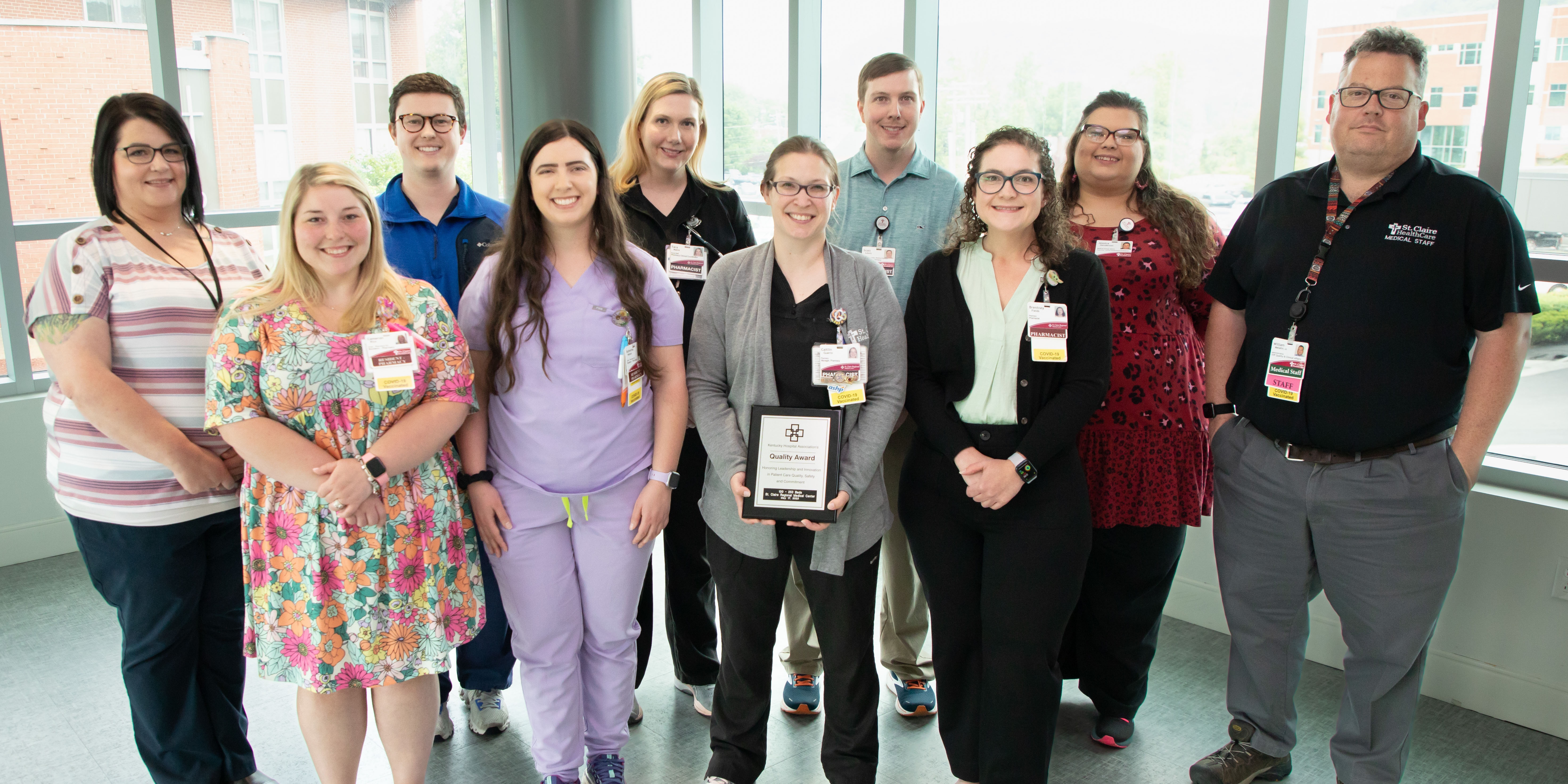 St. Claire HealthCare Receives Quality Award from Kentucky Hospital Association