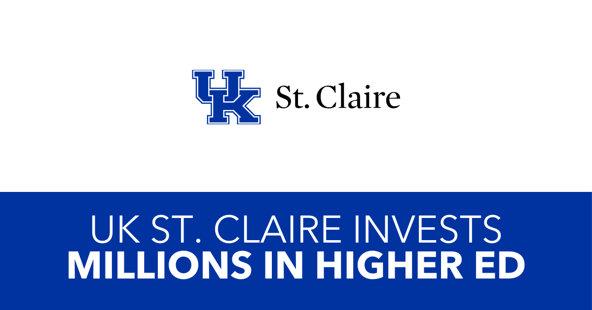 UK St. Claire Funds Brighter Futures for Students, Better Care for Patients