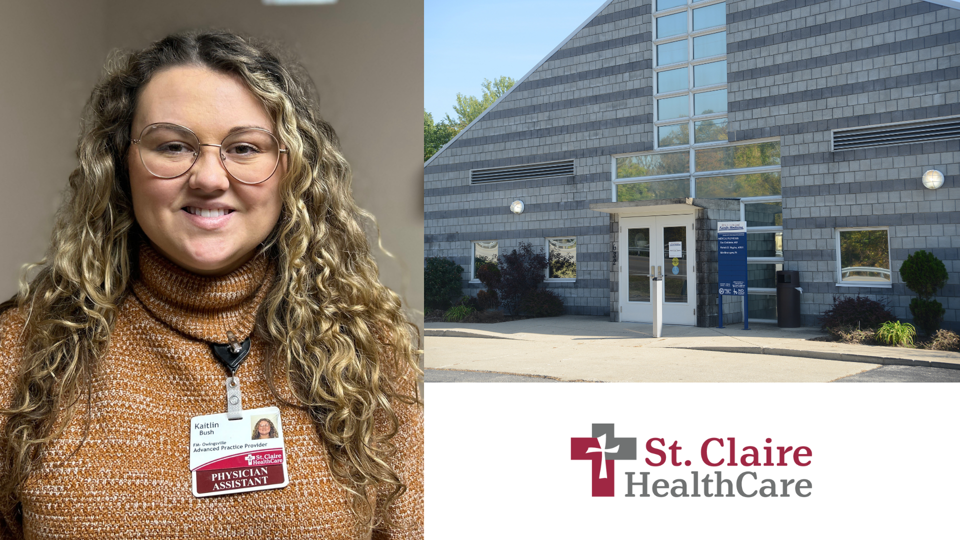 Kaitlin Bush, PA-C, Joins St. Claire HealthCare’s Primary Care Team in Owingsville