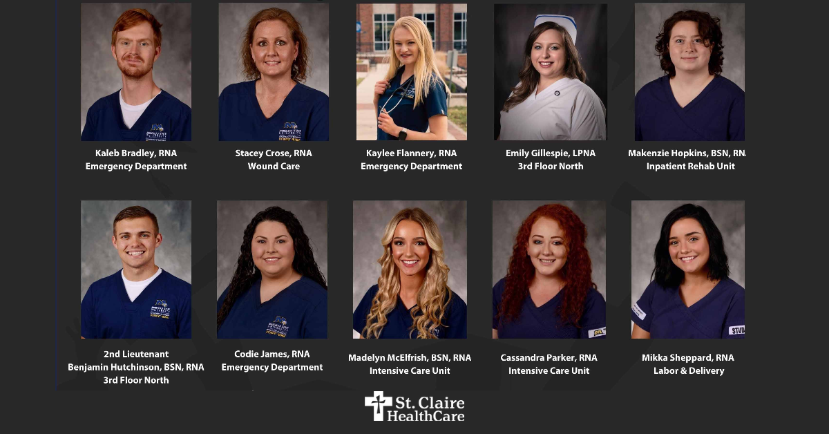 St. Claire HealthCare Congratulates its Recent Nursing School Graduates on Passing the NCLEX