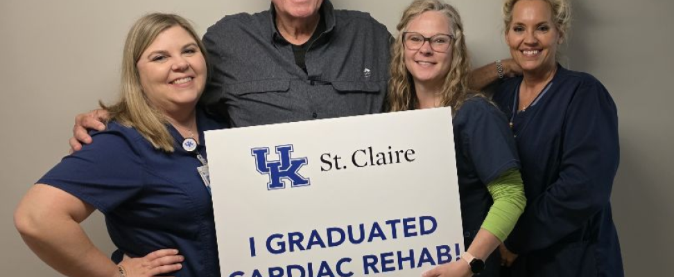 Carter County resident celebrates a second chance through UK St. Claire Cardiac Rehabilitation
